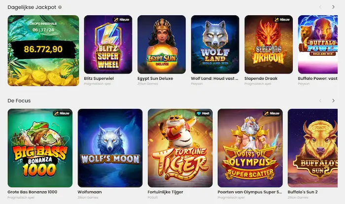 Orozino Casino Spelletjes